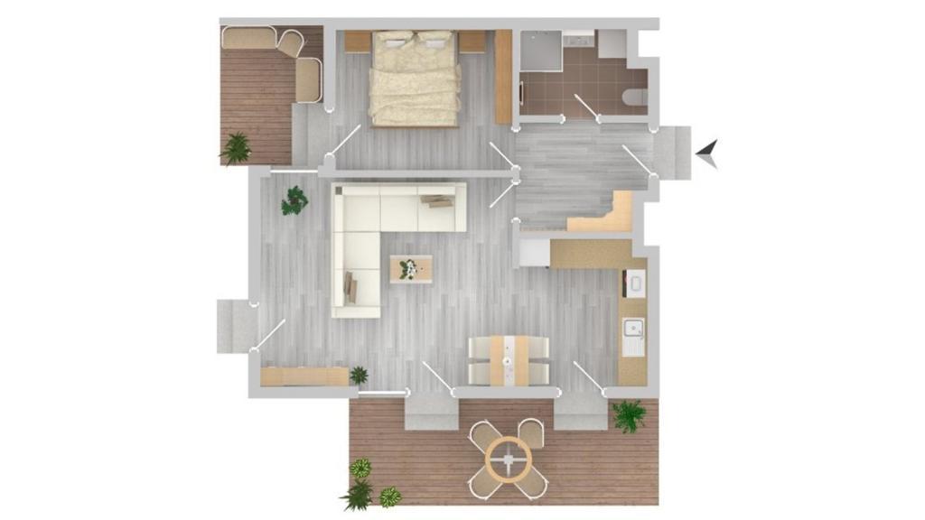Apartament Dani-Apart Gdańsk Exterior foto